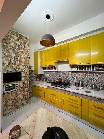 Kitchen in 2 BHK Apartment at Ansal Sushant Apartments, Sushant Lok I – for Rent