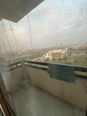 Balcony in 2 BHK Apartment at Ansal Sushant Apartments, Sushant Lok I – for Rent