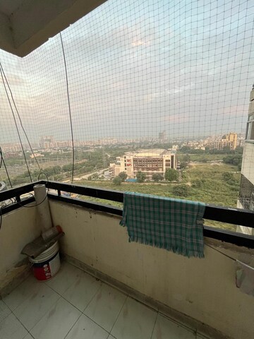 Balcony in 2 BHK Apartment at Ansal Sushant Apartments, Sushant Lok I – for Rent
