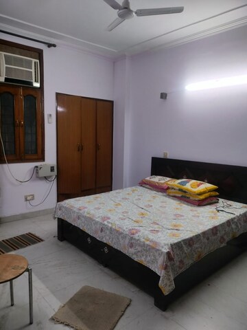Bedroom in 3 BHK Builder Floor at Sushant Lok 2, Sector 57 – for Rent