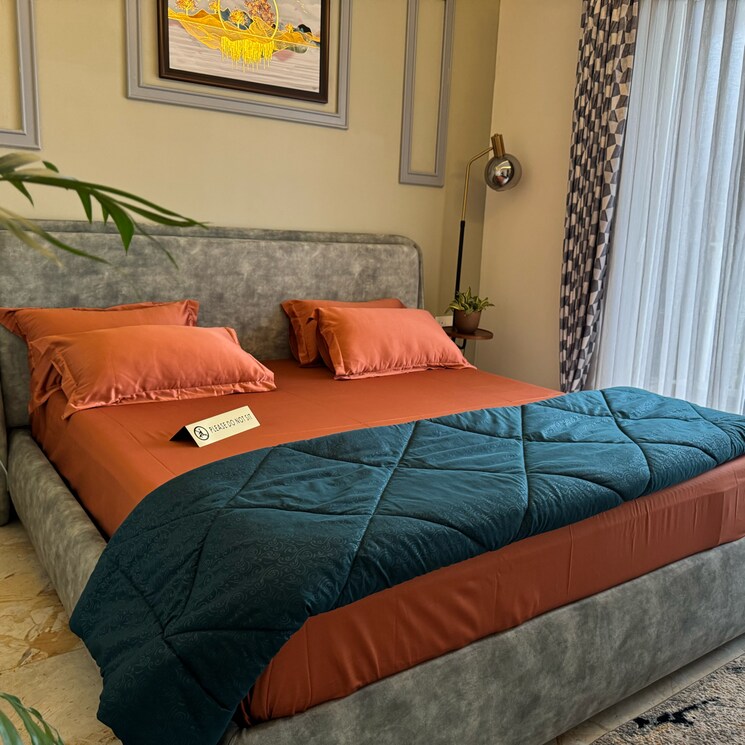 Bedroom, my-home-fernhill 3.5 Bedroom 1570 Sq.Ft. Apartment In Raj Bhavan Road Hyderabad 9022563