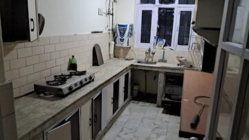 Kitchen in 3 BHK Builder Floor at Ansal Sushant Lok I, Sector 43 – for Rent