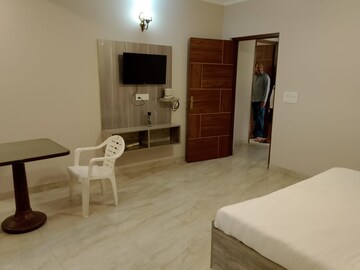 Living Room in 3 BHK Builder Floor at Ansal Sushant Residency, Sushant Lok Iii – for Rent