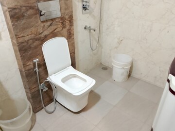 Bathroom in 3 BHK Builder Floor at Ansal Sushant Residency, Sushant Lok Iii – for Rent