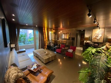 Living Room in 2.5 BHK Apartment at Oberoi Springs, Andheri West – for Rent