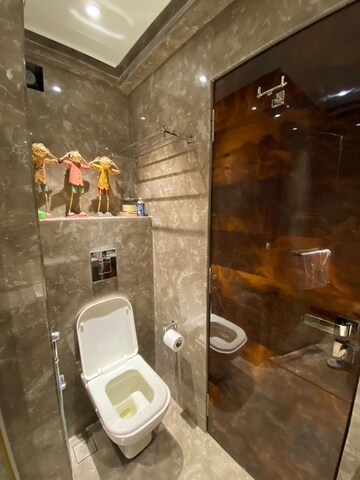 Bathroom in 2.5 BHK Apartment at Oberoi Springs, Andheri West – for Rent