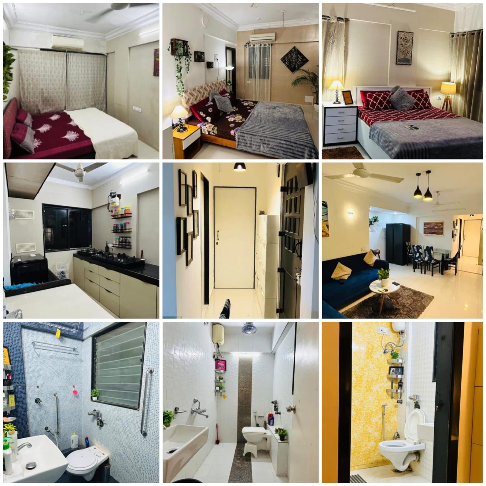 3 BHK Apartment For Rent in Sky Anchorage