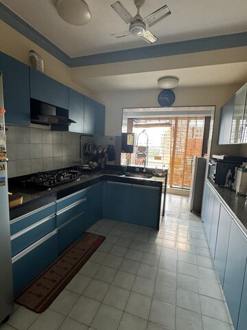 Kitchen in 3 BHK Apartment at Lokhandwala Green Acres, Andheri West – for Rent