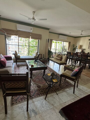 Living Room in 3 BHK Apartment at Lokhandwala Green Acres, Andheri West – for Rent