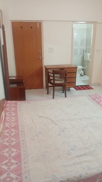 Bedroom in 1 RK Apartment at Kapil Residency, Balewadi – for Rent