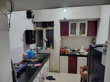 Kitchen in 1 BHK Apartment at Shree Drushti, Ghodbunder Road – for Rent