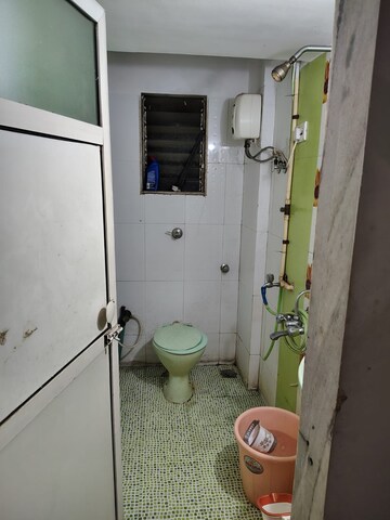 Bathroom in 1 BHK Apartment at Shree Drushti, Ghodbunder Road – for Rent