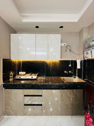 Kitchen in 1 BHK Apartment at Freedom Fighters Enclave – for Rent