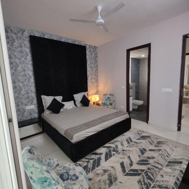 Bedroom, hermitage-centralis 3 Bedroom 1700 Sq.Ft. Apartment In Vip Road Zirakpur 9022776