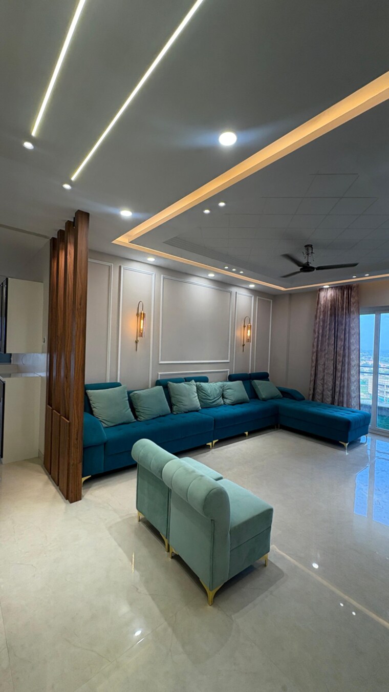 Living Room, shalimar-belvedere-court 4 Bedroom 2900 Sq.Ft. Apartment In Malesemau Lucknow 9022796