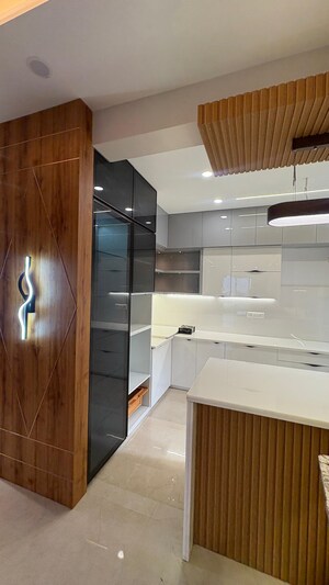 Kitchen in 4 BHK Apartment at Shalimar Belvedere Court, Malesemau – for Rent