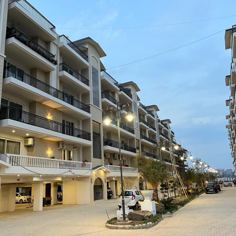 Exterior View, crd-golden-castle 3 Bedroom 1800 Sq.Ft. Apartment In High Ground Zirakpur 9022817