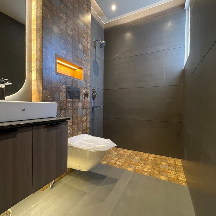 Kitchen, crd-golden-castle 3 Bedroom 1800 Sq.Ft. Apartment In High Ground Zirakpur 9022817