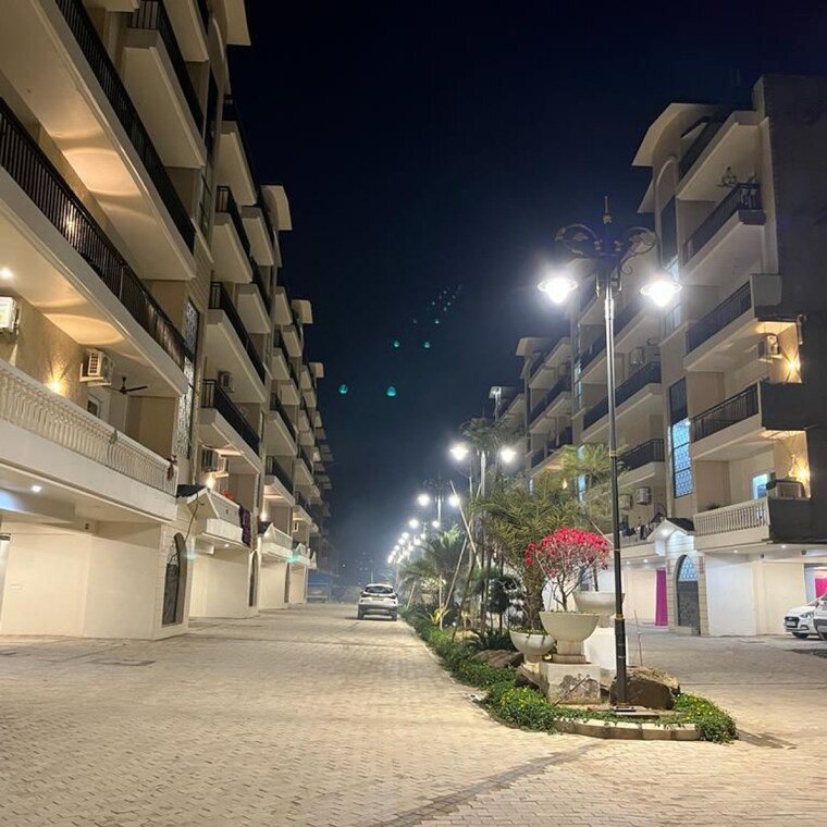 Exterior View, crd-golden-castle 3 Bedroom 1800 Sq.Ft. Apartment In High Ground Zirakpur 9022817