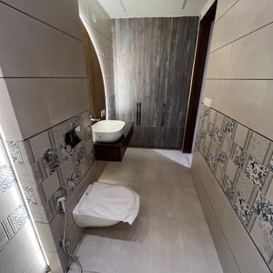 Bathroom in 3.5 BHK Apartment at CRD Golden Castle, High Ground – for Sale