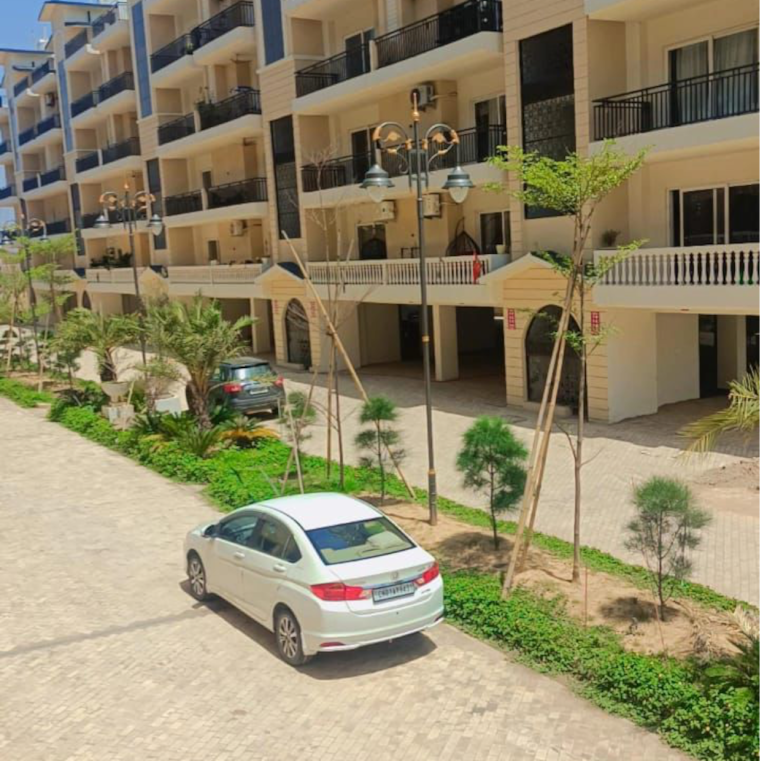 Exterior View, crd-golden-castle 3.5 Bedroom 2100 Sq.Ft. Apartment In High Ground Zirakpur 9022825