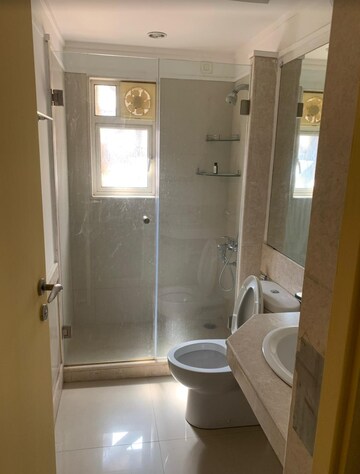 Bathroom in 3 BHK Apartment at Hiranandani Gardens Torino, Powai – for Rent