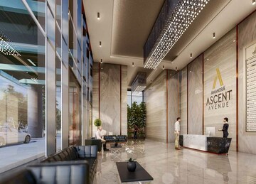 Building Lobby in  Office Space at Amanora Park Town, Hadapsar – for Rent
