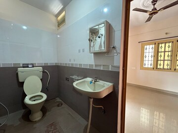 Bathroom in 2 BHK Builder Floor at Kodihalli – for Rent