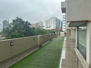 Balcony in 2 BHK Apartment at Aspen Park, Goregaon East – for Rent