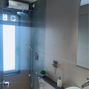 Bathroom in 1 BHK Apartment at Soni Arcade, Saibaba Nagar – for Sale