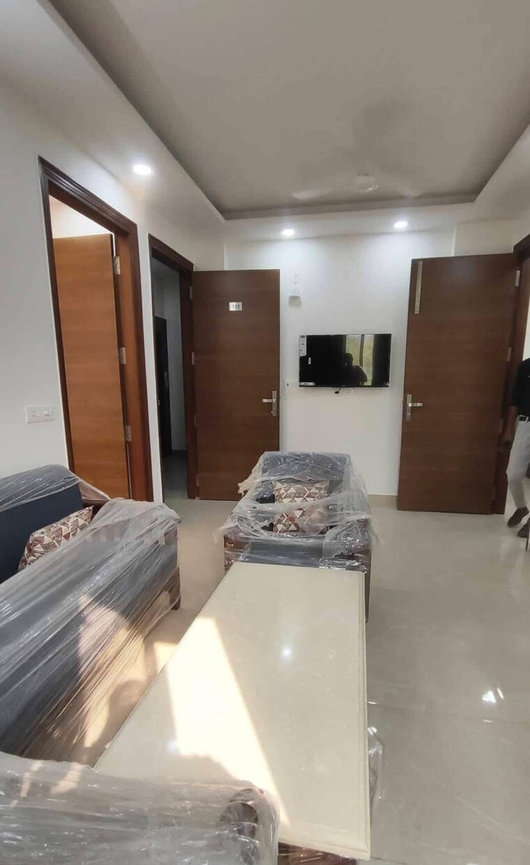 Living Room, rwa-indraprastha-apartments 2 Bedroom 650 Sq.Ft. Builder Floor In Burari Delhi 9023071