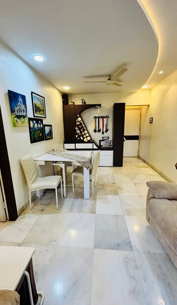 Living Room in 2 BHK Apartment at K Raheja Vihar, Powai – for Rent