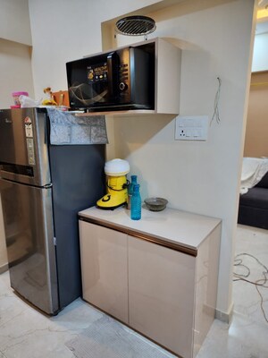 Kitchen in 1 BHK Apartment at Sunteck West World Phase 2 Tivri, Naigaon East – for Sale