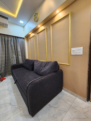 Living Room in 1 BHK Apartment at Sunteck West World Phase 2 Tivri, Naigaon East – for Sale