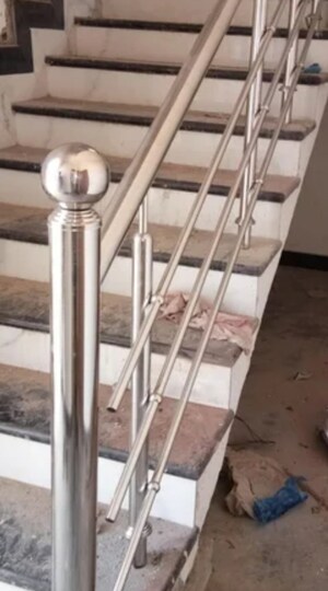 Staircase in 2 BHK Builder Floor at Viswakarma Colony – for Sale