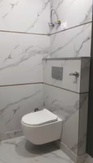 Bathroom in 3 BHK Builder Floor at Khirki Extension – for Rent