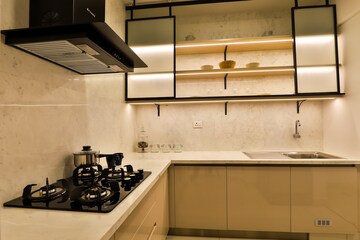 Kitchen in 3 BHK Apartment at Provident Sunworth, Mysore Road – for Sale