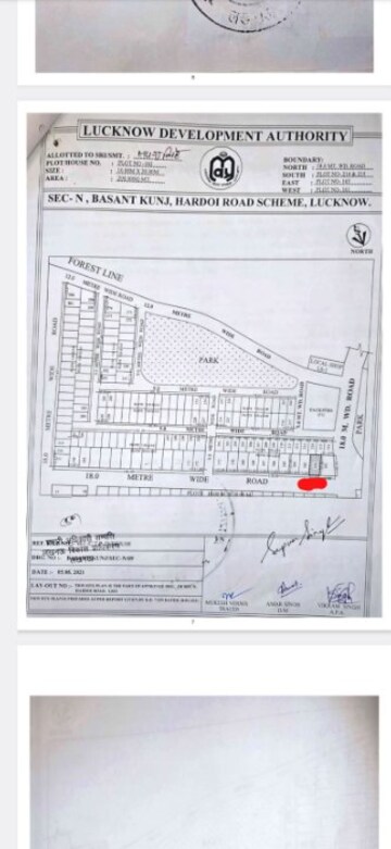  Plot – Map Location View at Ashiyana - for Sale