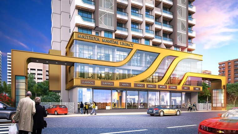 Exterior View, saish-maitreya-imperial 1 Bedroom 457 Sq.Ft. Apartment In Dombivli East Thane 9023131