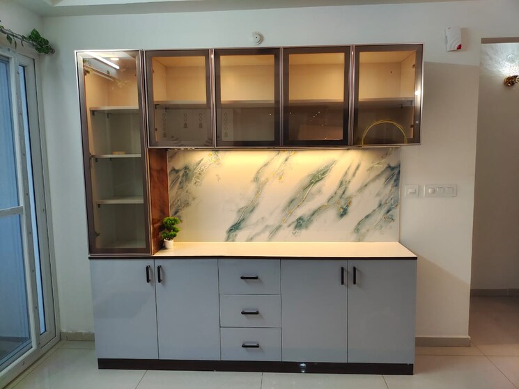 Kitchen, marina-skies 2.5 Bedroom 1400 Sq.Ft. Apartment In Hi Tech City Hyderabad 9023135