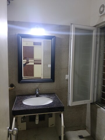 Bathroom in 3 BHK Apartment at Kalpataru Residency, Sanath Nagar – for Rent