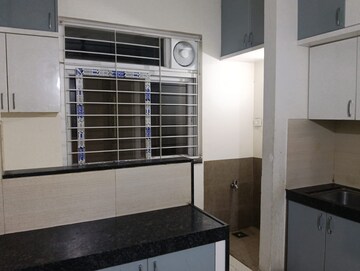 Balcony in 3 BHK Apartment at Kalpataru Residency, Sanath Nagar – for Rent