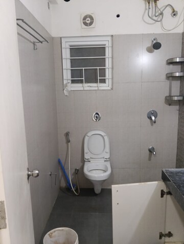 Bathroom in 3 BHK Apartment at Kalpataru Residency, Sanath Nagar – for Rent