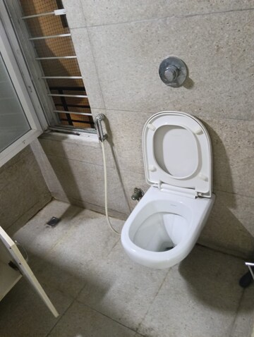 Bathroom in 3 BHK Apartment at Kalpataru Residency, Sanath Nagar – for Rent