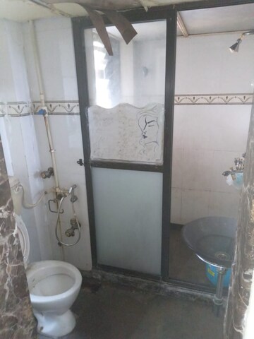 Bathroom in 1 BHK Apartment at Avillion Greenfields Co Op Housing Society, Jogeshwari East – for Rent