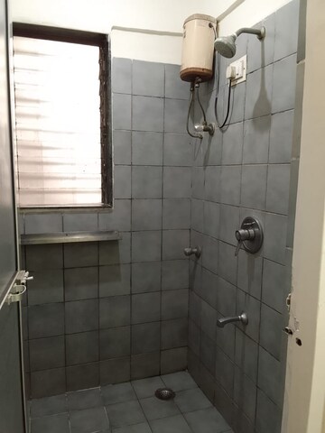 Bathroom in 1 BHK Apartment at Avillion Greenfields Co Op Housing Society, Jogeshwari East – for Rent