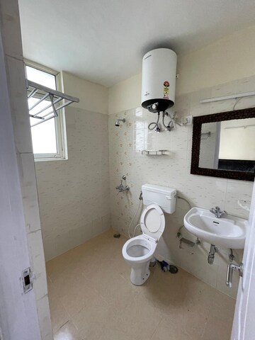 Bathroom in 2 BHK Apartment at Shree Vardhman Mantra, Sector 67 – for Rent