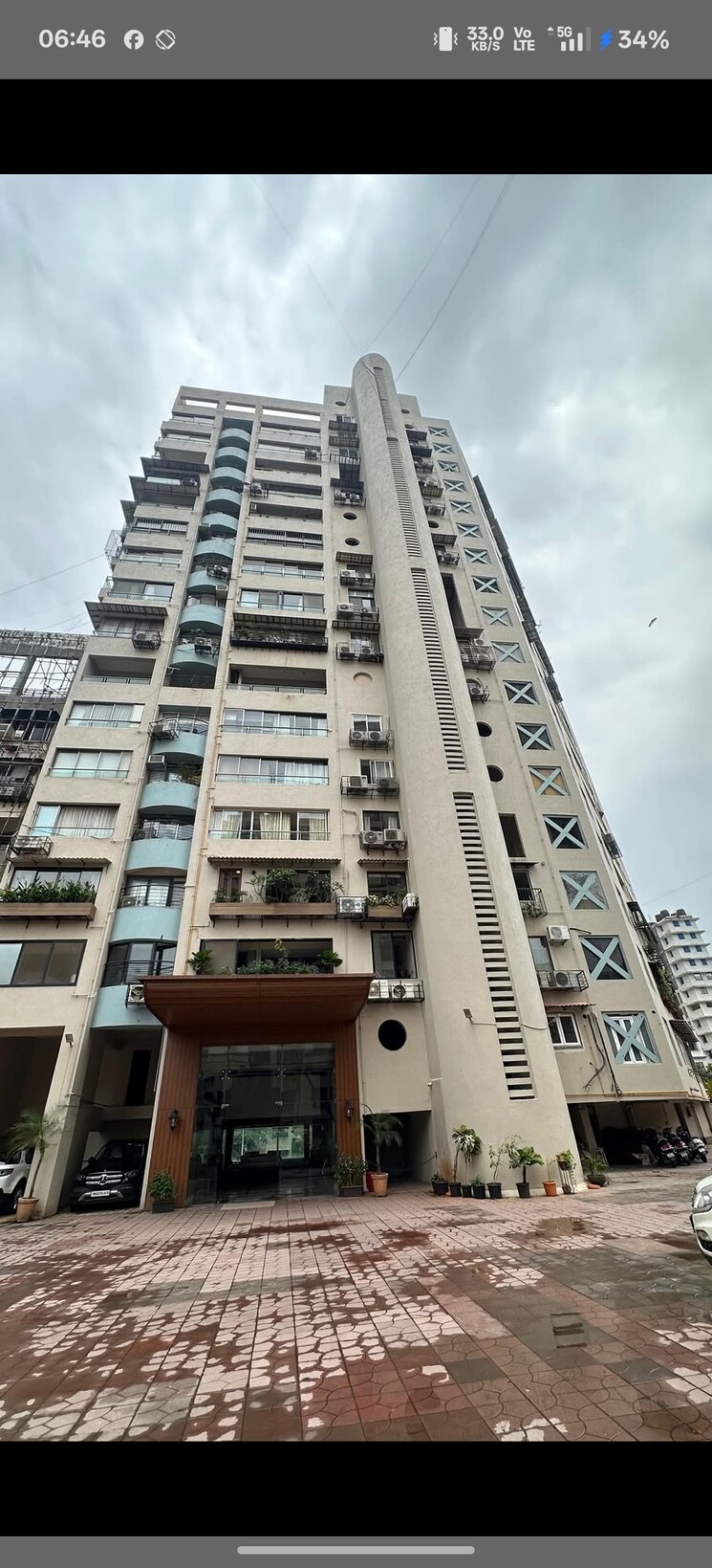 Exterior View, poseidon-apartment 3.5 Bedroom 2100 Sq.Ft. Apartment In Andheri West Mumbai 9023191