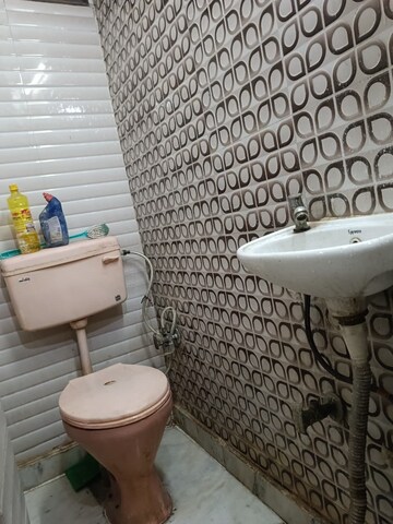Bathroom in 2 BHK Builder Floor at Govindpuri – for Rent
