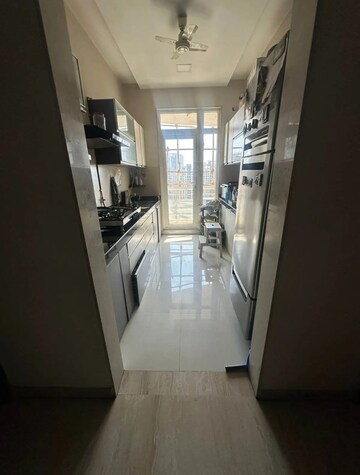 Kitchen in 3 BHK Apartment at Oswal Bella Vista, Oswal Park – for Rent